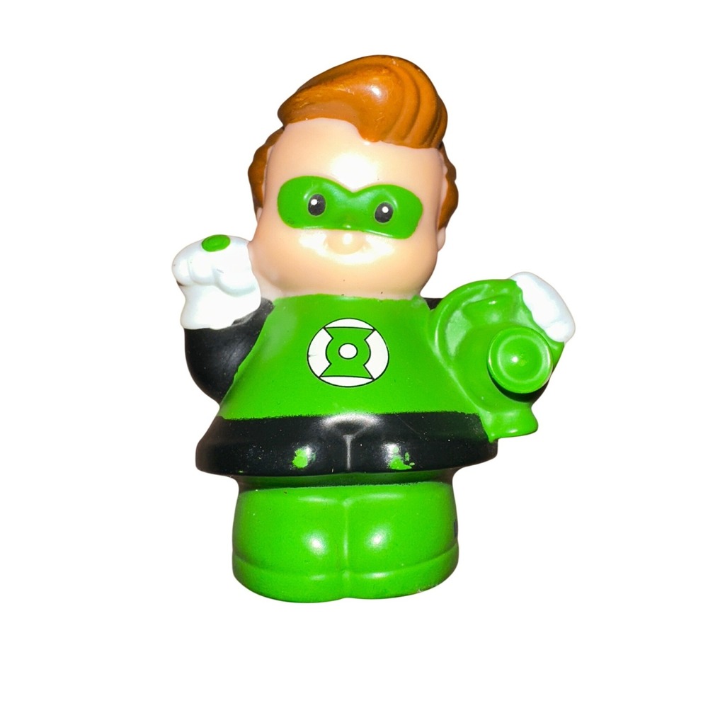 Fisher Price Little People DC Super Friends Green Lantern Hal Jordan Figure 2011